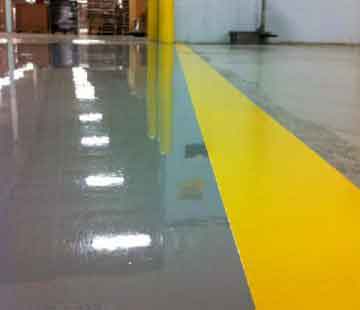 Warehouse floor epoxy